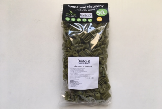 Špenátové těstoviny DietaFit